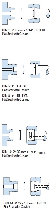 Vigour DIN 477.1 Cylinder Connections